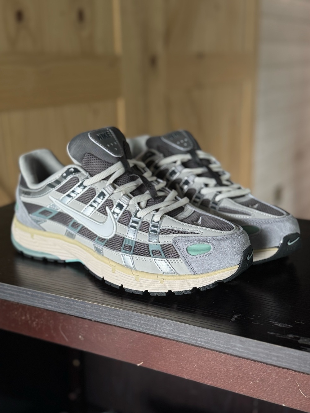 Nike P-6000 Men’s Suede Grey Shoes